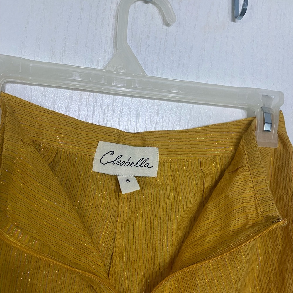 Cleobella Yellow Shorts
